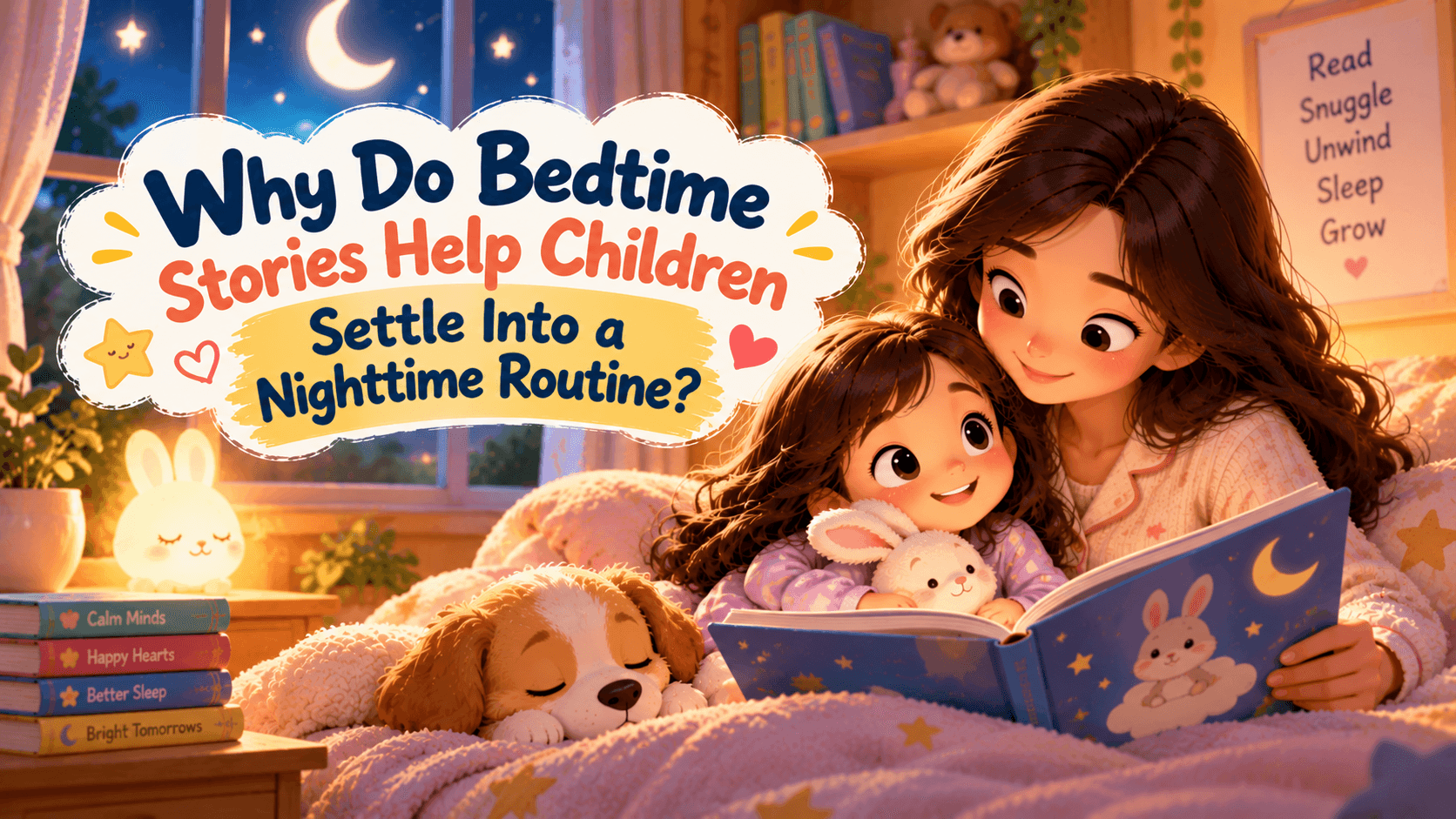 Why Do Bedtime Stories Help Children Settle Into a Nighttime Routine?