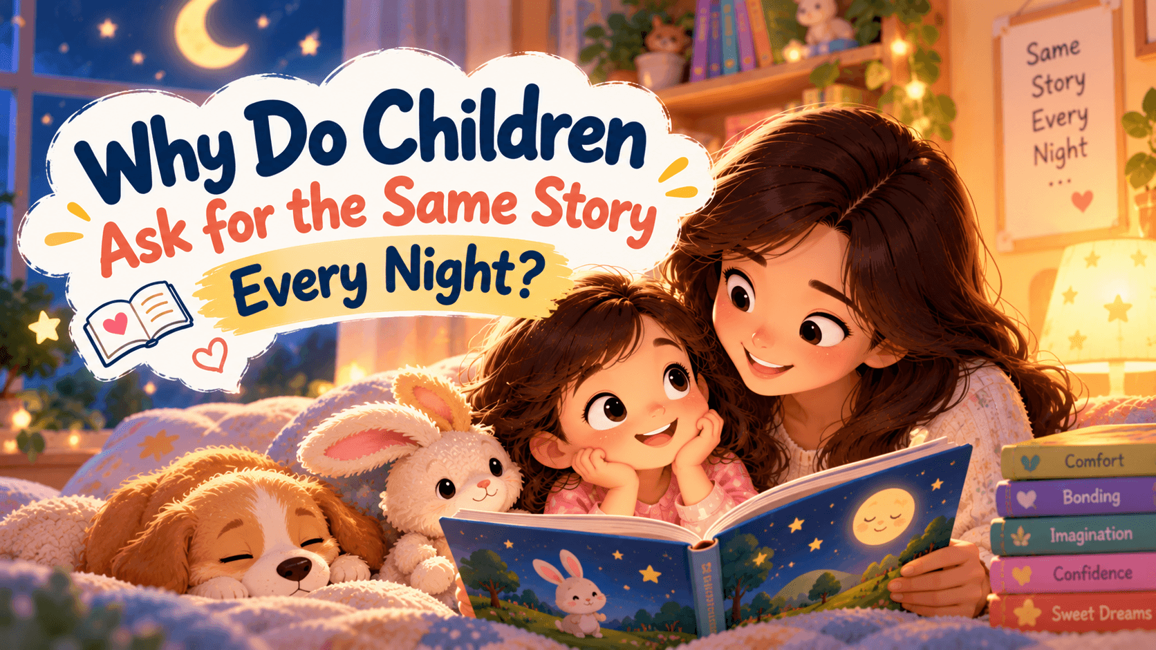 Why Do Children Ask for the Same Story Every Night?