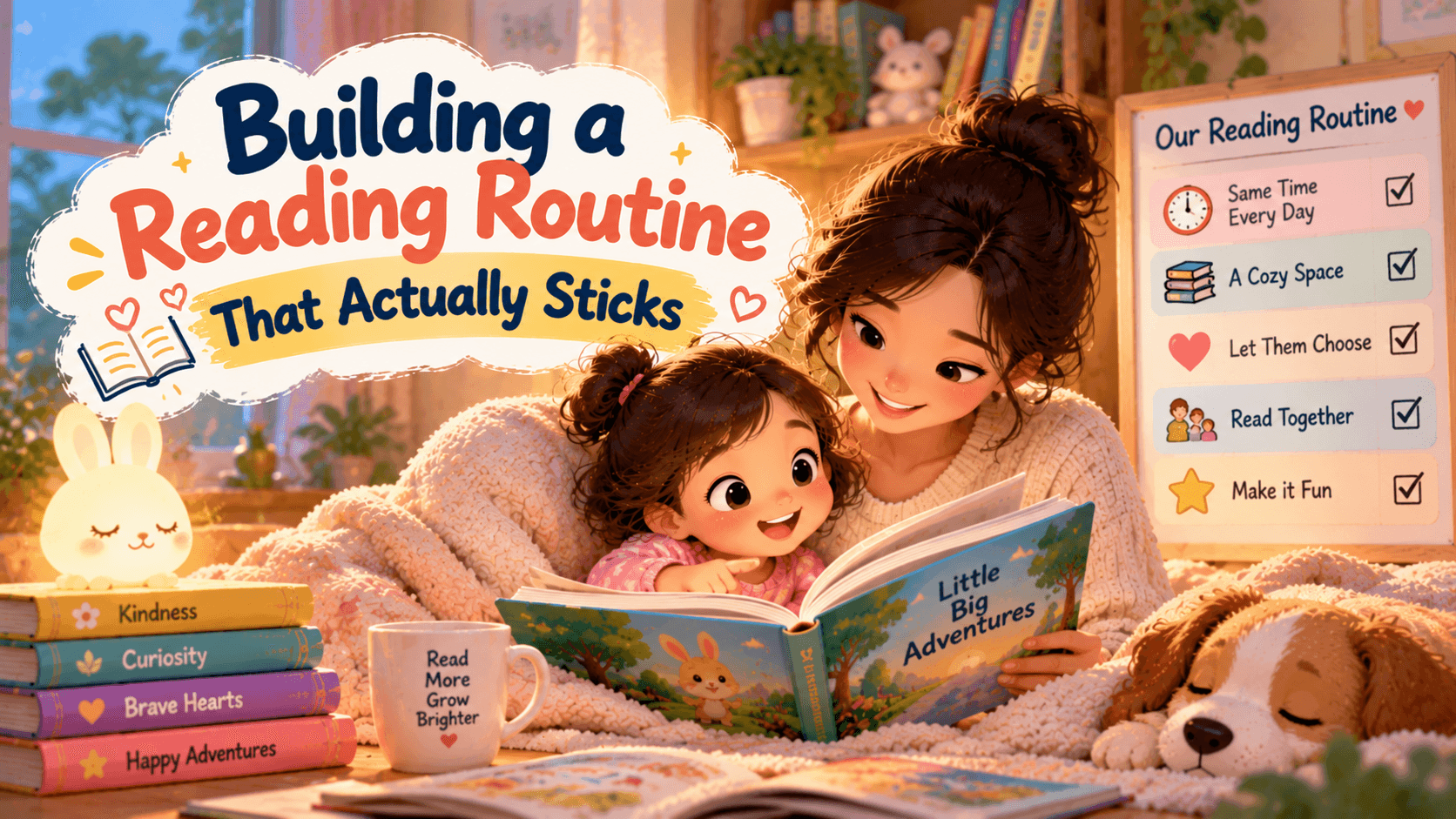 Building a Reading Routine That Actually Sticks