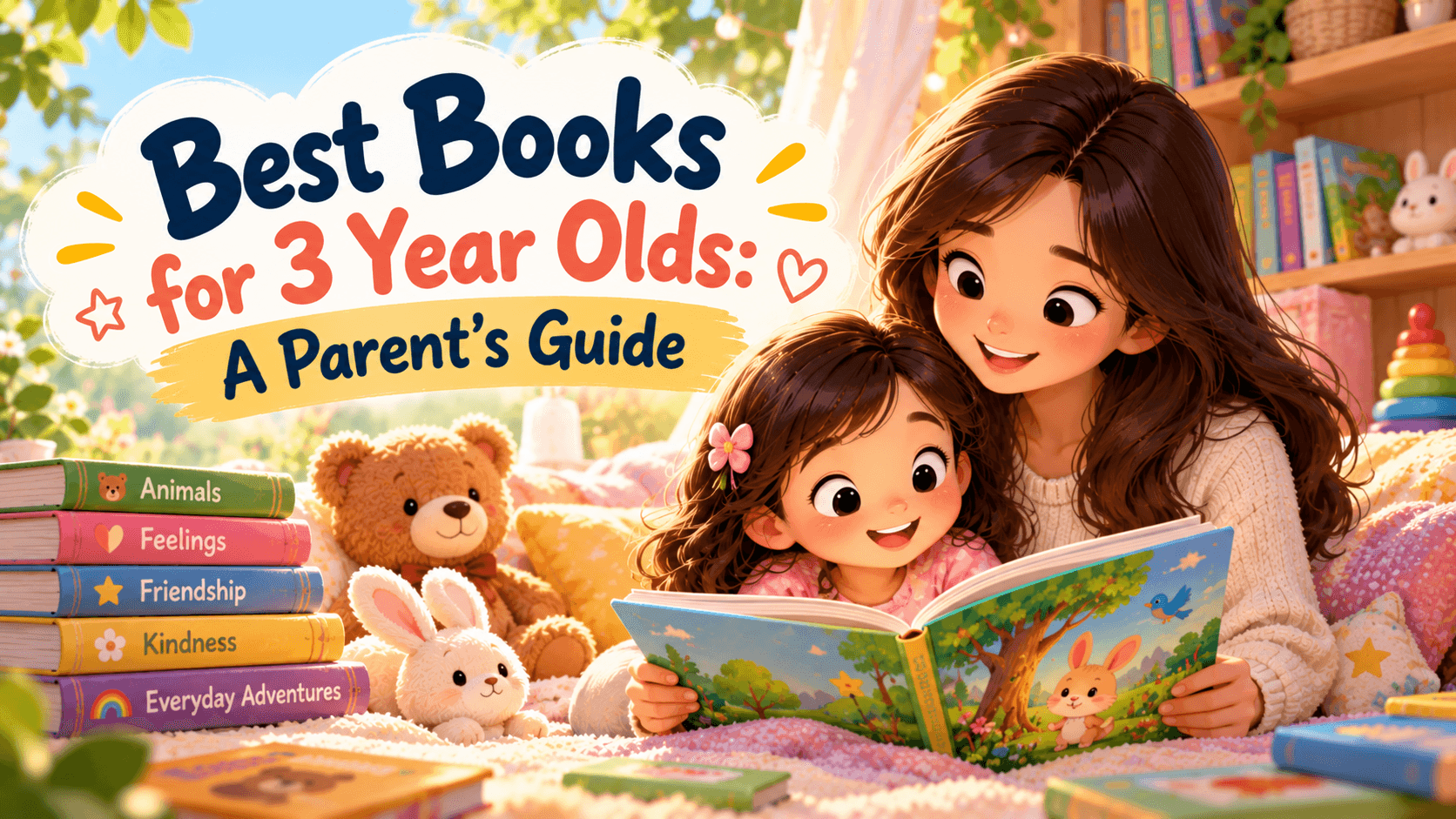 Best Books for 3 Year Olds: A Parent's Guide