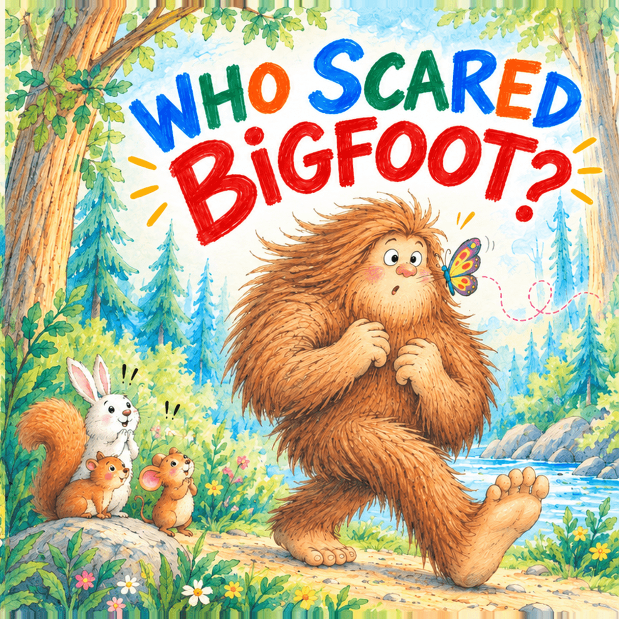 Who Scared Bigfoot? book cover